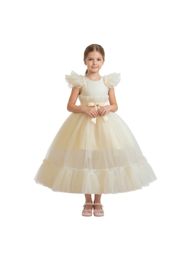 D'Daniela Tulle Bow Dress - Image 1